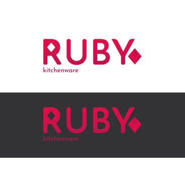  ''RUBY'' ismine logo çalışması  yarışmasına tasarımcı alifurkansimsek tarafından sunulan  tasarım 
