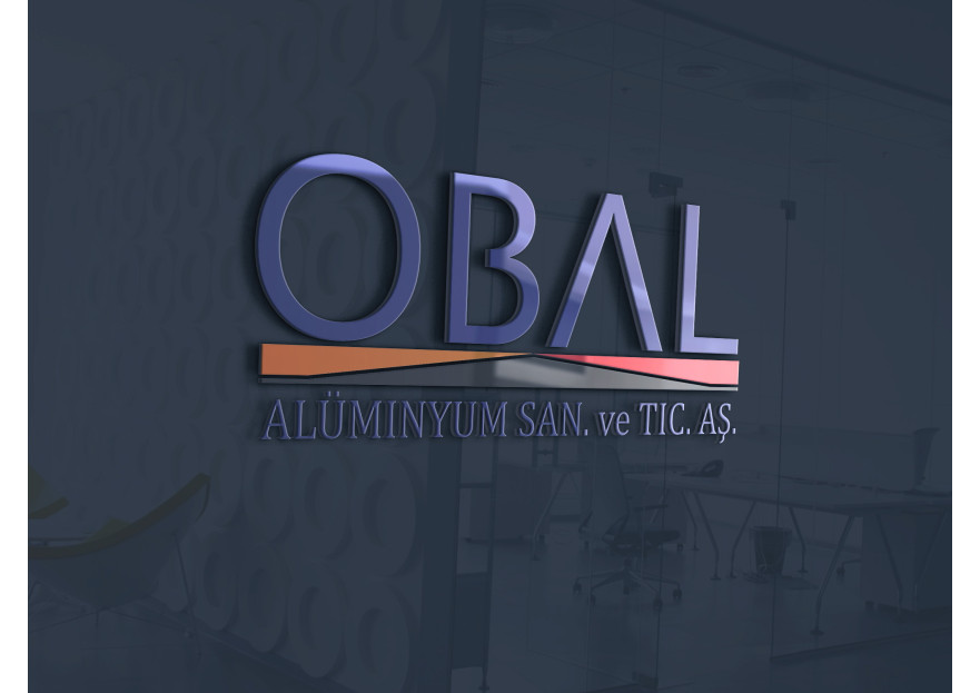 Obal Alüminyum Yeni Logosunu Arıyor yarışmasına tasarımcı muhammed aydın tarafından sunulan  tasarım 