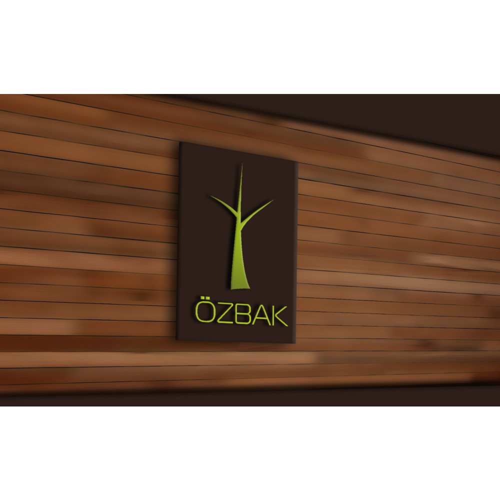 ÖZBAK ORMAN ÜRÜNLERİ İÇİN KURUMSAL LOGO yarışmasına nuruveyik tarafından girilen tasarım