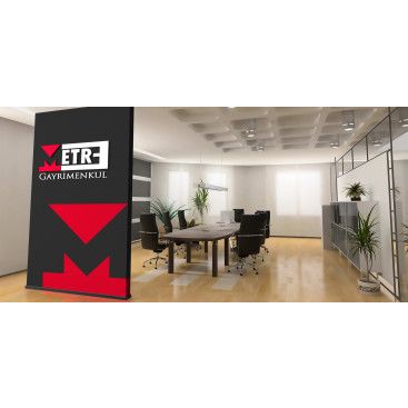 Gayrimenkul Firmamıza Logo  yarışmasına tasarımcı abigrafiker tarafından sunulan  tasarım 