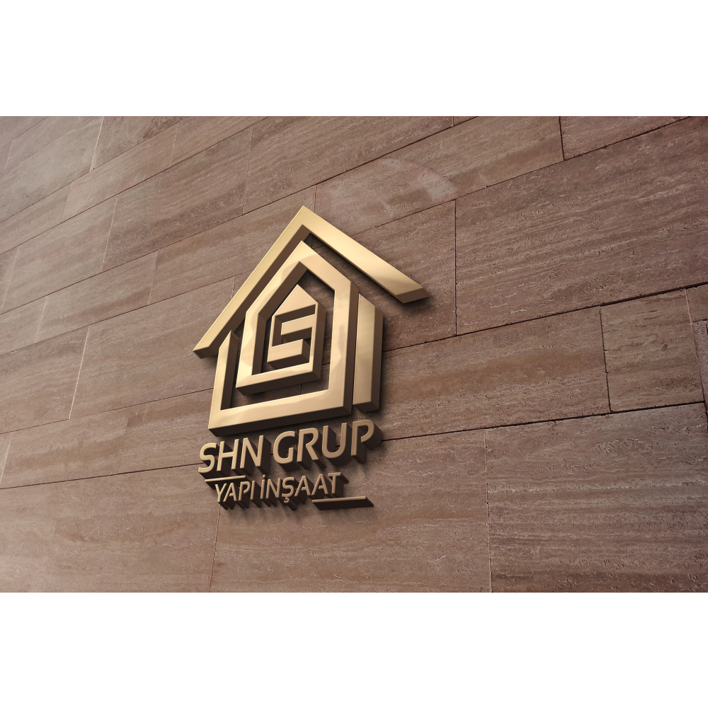 SHN GRUP YAPI İNŞAAT LOGOSUNU ARIYOR yarışmasına VincentM tarafından girilen tasarım