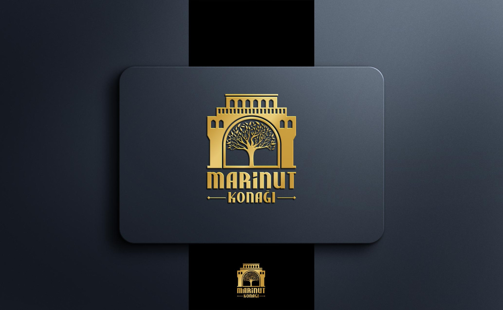 Tasarlayan grafirex-Mardin Marinut Konağı Logo Çalışması