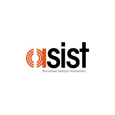 ASİST KURUMSAL İLETİŞİM İÇİN LOGO yarışmasına tasarımcı sanaatkar tarafından sunulan  tasarım 