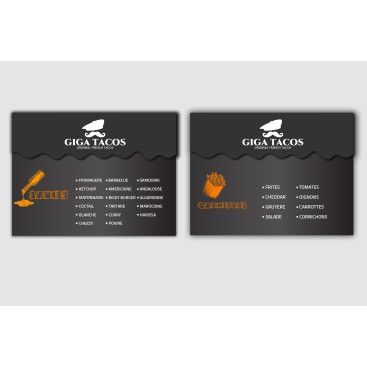 Fast Food Menüsü Tasarimi yarışmasına tasarımcı DamlaÖzay tarafından sunulan  tasarım 