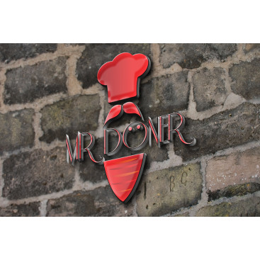 MR DÖNER ' E LOGO TASARIMI yarışmasına tasarımcı GhostSpy tarafından sunulan  tasarım 