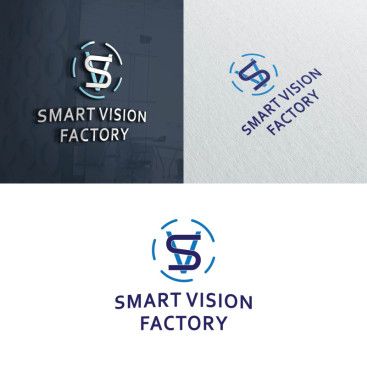 Smart Vision Factory için Logo Tasarımı yarışmasına tasarımcı seydanurblgn tarafından sunulan  tasarım 