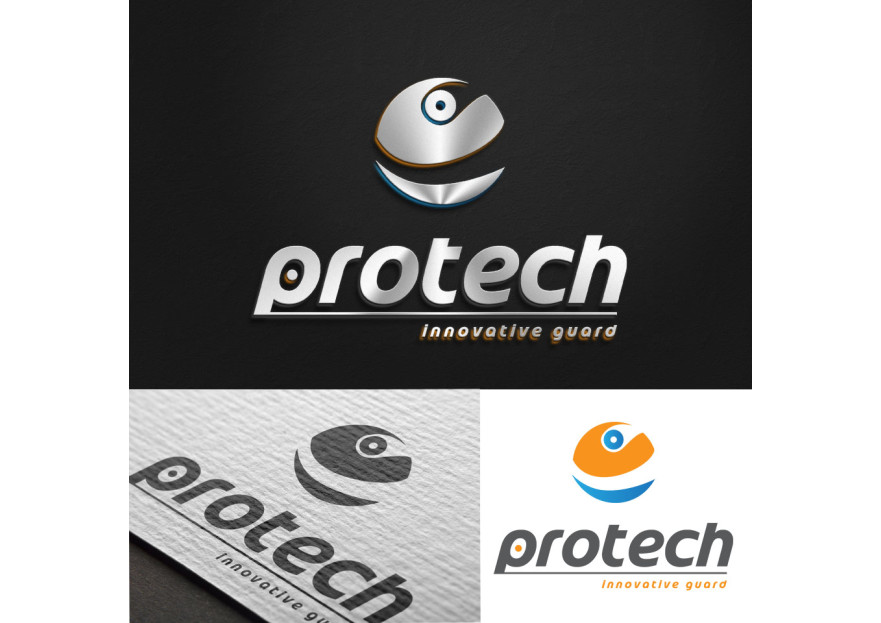 Protech Güvenlik Logo-amblem tasarımı yarışmasına tasarımcı graphicdesign2006  tarafından sunulan  tasarım 