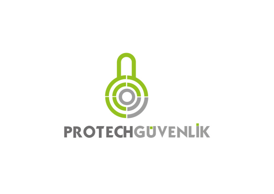 Protech Güvenlik Logo-amblem tasarımı yarışmasına tasarımcı Pea tarafından sunulan  tasarım 