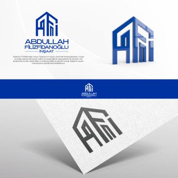 İNŞAAT FİRMAMIZ İÇİN SIFIRDAN BİR YÜZ LOGO VE KARTVİZİT yarışmasına tasarımcı Thomas Bewick tarafından sunulan  tasarım 