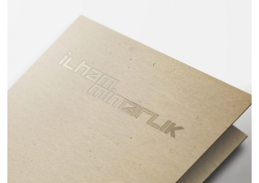 Mimarlık Ofisi İçin Kurumsal Kimlik-Logo yarışmasına tasarımcı cakirdesign tarafından sunulan  tasarım 