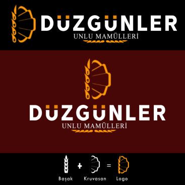 Yeni açılacak unlu mamüller-pastane-cafe yarışmasına tasarımcı AVA ™ tarafından sunulan  tasarım 