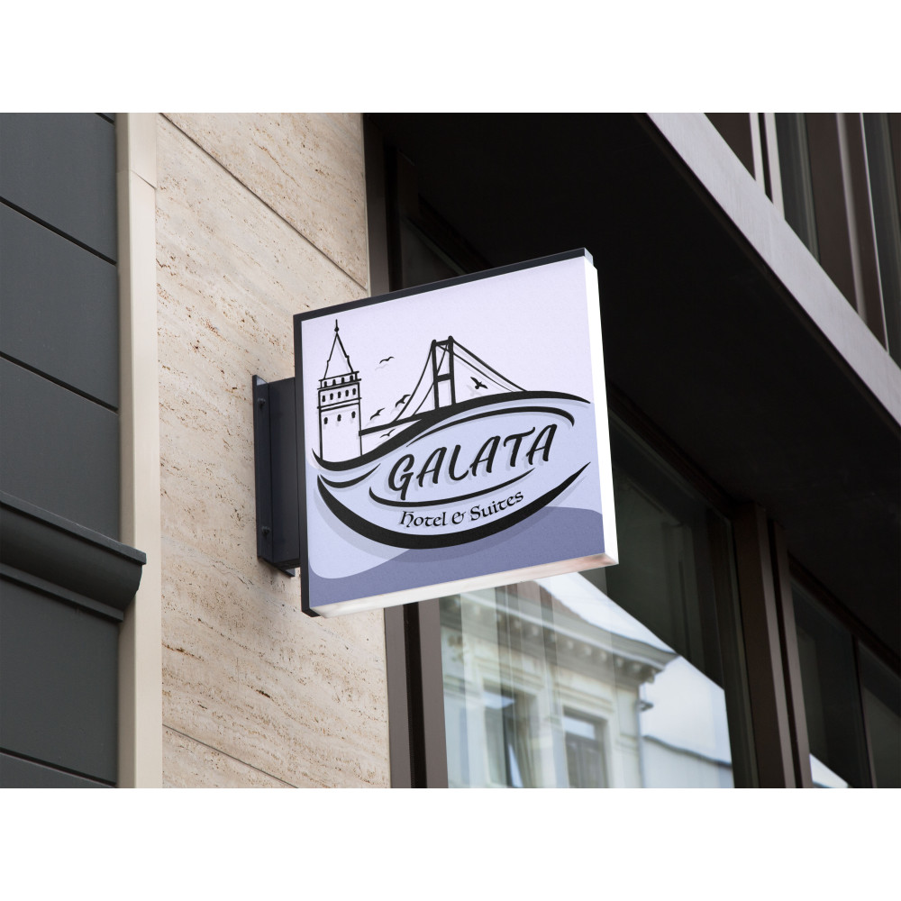 Galata Hotel & Suites Logo tasarımı yarışmasına MRS.KOCABIYIK tarafından girilen tasarım