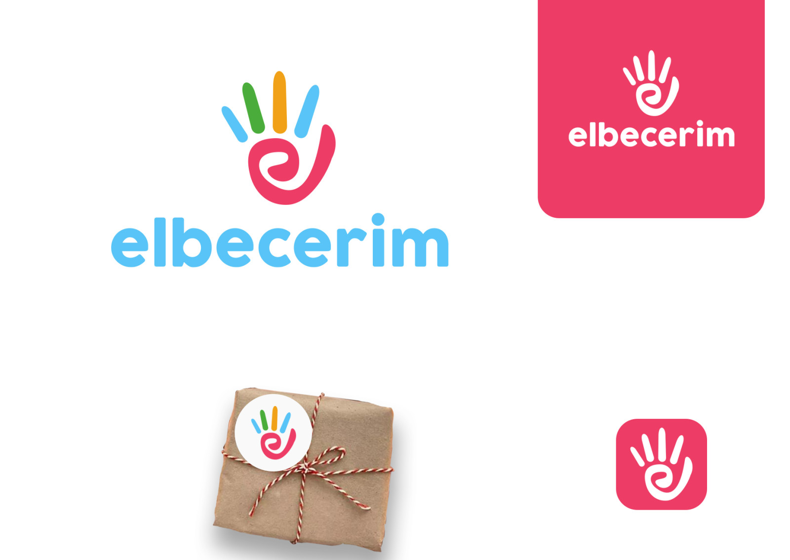 Tasarlayan grfkismail-Elbecerim Pazaryeri Marka Logo Tasarımı