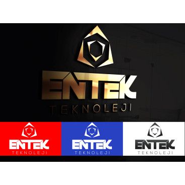 elektironik firma logosu yarışmasına tasarımcı orion™ tarafından sunulan  tasarım 