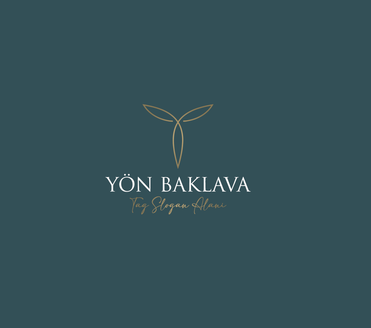 Tasarlayan Ayes Tasarım-Yön Baklava şirketimiz için sade ve şık
