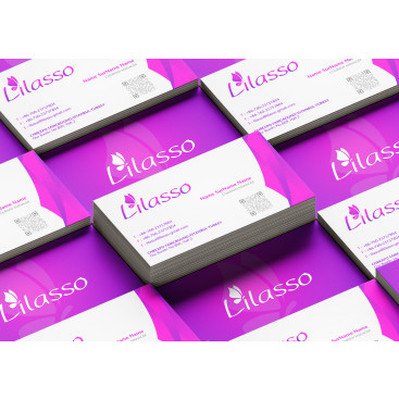 ''LİLASSO'' MARKASI İÇİN LOGO-KARTVİZİT yarışmasına tasarımcı grfkismail tarafından sunulan  tasarım
