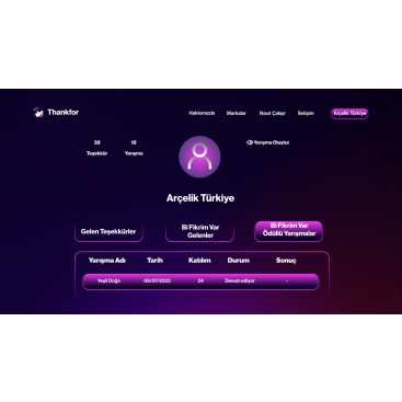 TEŞEKKÜR EDERİM yarışmasına tasarımcı 333352 tarafından sunulan  tasarım 