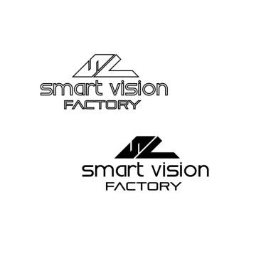 Smart Vision Factory için Logo Tasarımı yarışmasına tasarımcı Green Cat tarafından sunulan  tasarım 