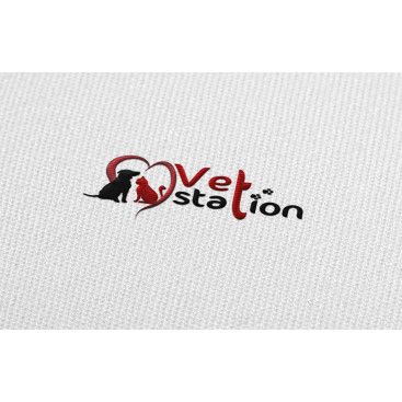 VET STATION VETERİNER KLİNİĞİ   LOGO  yarışmasına tasarımcı VYLMZ tarafından sunulan  tasarım 