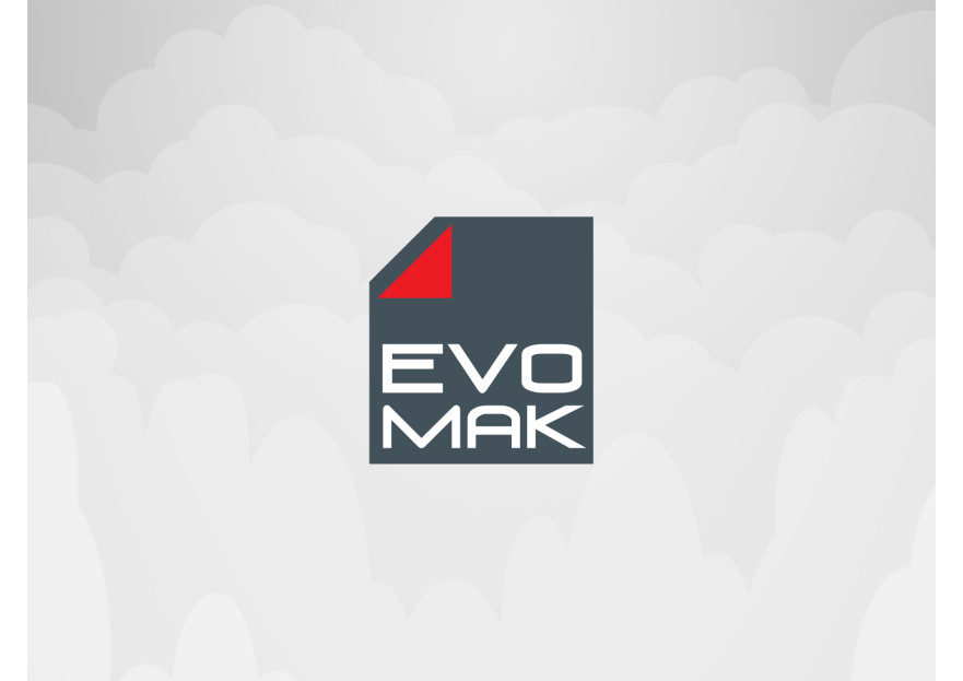 Evomak Logo tasarımı yarışmasına tasarımcı Rapsodi tarafından sunulan  tasarım 