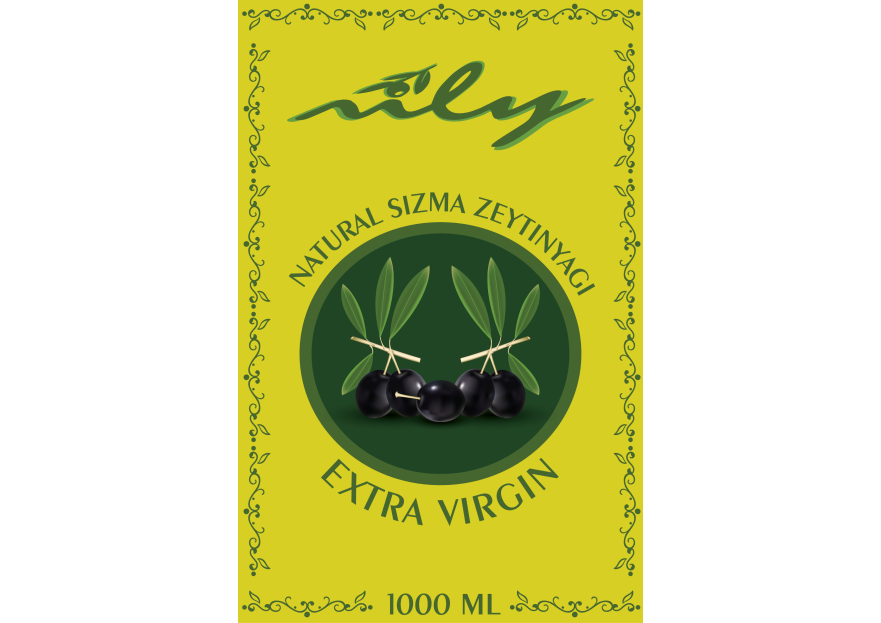 Zeytin & zeytinyağı ambalaj dizaynı yarışmasına tasarımcı GhostSpy tarafından sunulan  tasarım 