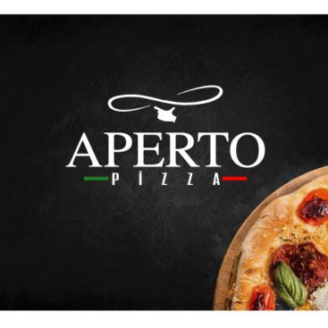 APERTO PİZZA LOGOSUNU ARIYOR yarışmasına tasarımcı Chiwely tarafından sunulan  tasarım 