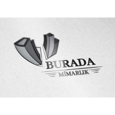 Burada Mimarlık Logo Tasarımı yarışmasına tasarımcı Yasemin Yılmaz tarafından sunulan  tasarım 