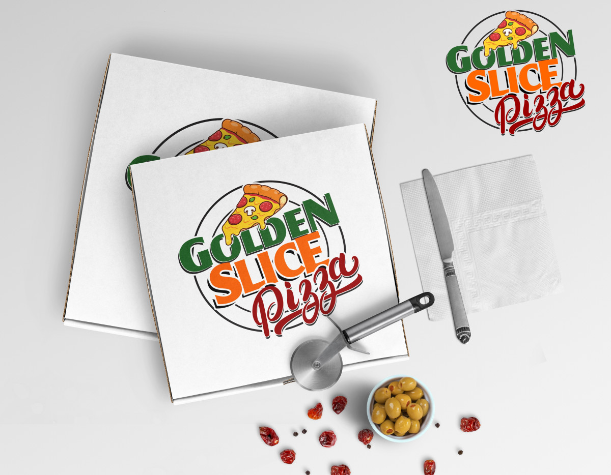 Tasarlayan grafiker mk-Yeni Pizza Restorantımız için Logo Tasarımı