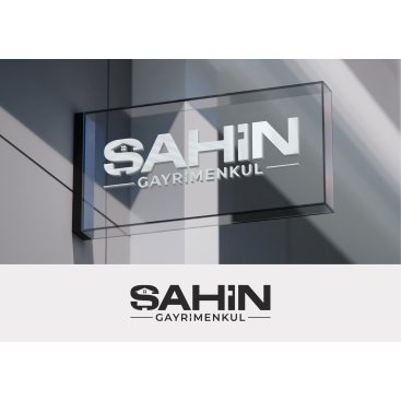 Şahin Gayrimenkul Logo + Kurumsal Kimlik yarışmasına tasarımcı MS™ tarafından sunulan  tasarım 