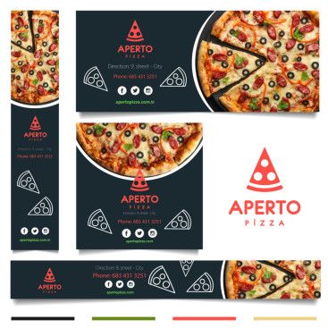 APERTO PİZZA LOGOSUNU ARIYOR yarışmasına tasarımcı gokhandesignr tarafından sunulan  tasarım 