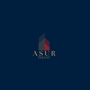 ASUR İNŞAAT İÇİN LOGO TASARIM yarışmasına tasarımcı yasin ercan tarafından sunulan  tasarım 