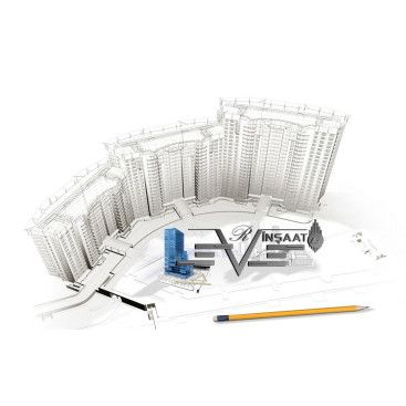 ERVE İnşaat İçin Logo+KurumsalKimlik yarışmasına tasarımcı keedi tarafından sunulan  tasarım 