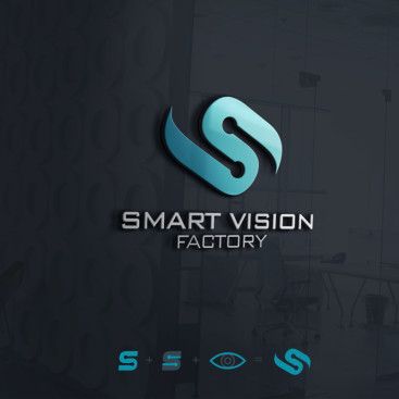 Smart Vision Factory için Logo Tasarımı yarışmasına tasarımcı grfkismail tarafından sunulan  tasarım 