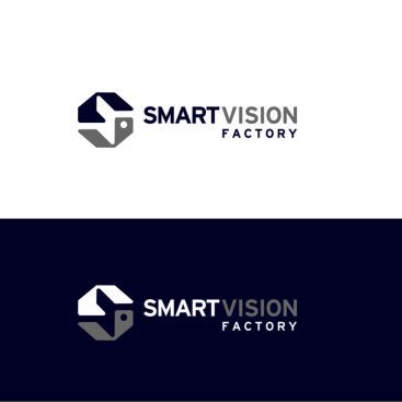 Smart Vision Factory için Logo Tasarımı yarışmasına tasarımcı CaglayanDogan tarafından sunulan  tasarım 