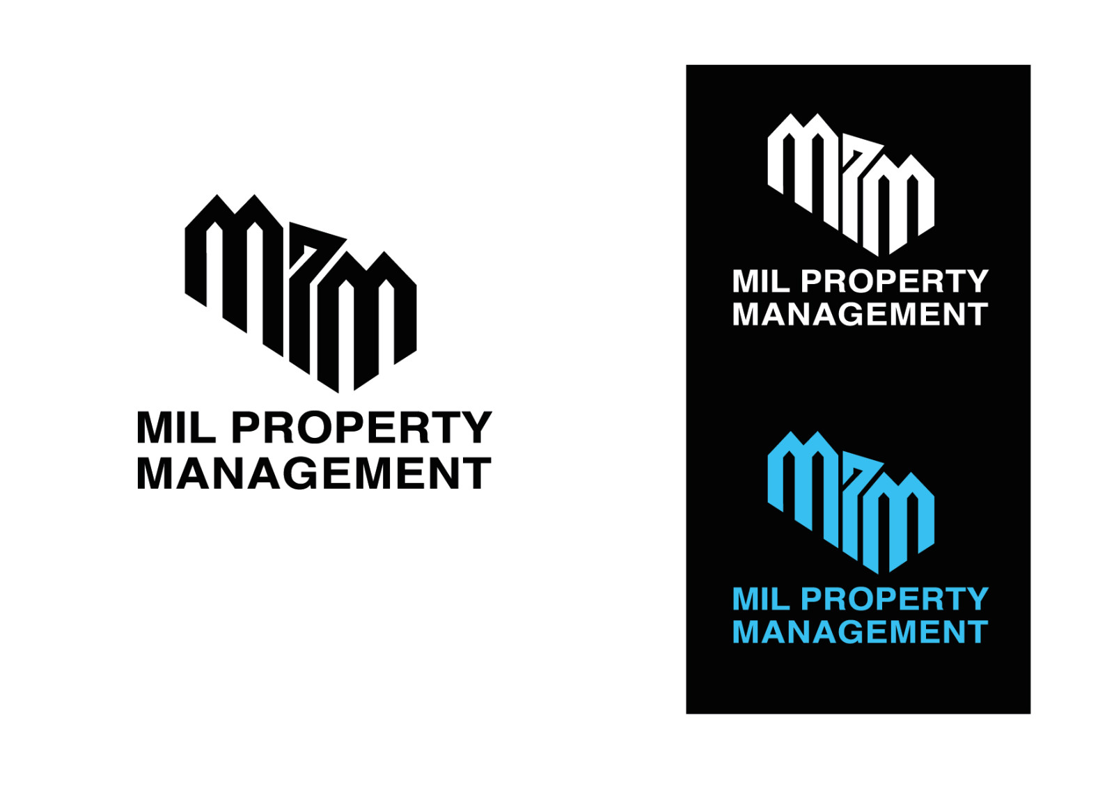 Tasarlayan Green Cat-Mil Property Management Logo 