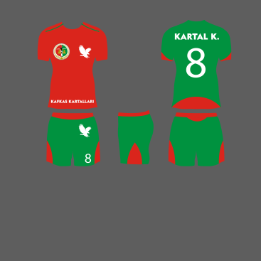 KARS BAROSU FUTBOL TAKIMI FORMA TASARIMI yarışmasına tasarımcı Thomas Bewick tarafından sunulan  tasarım 