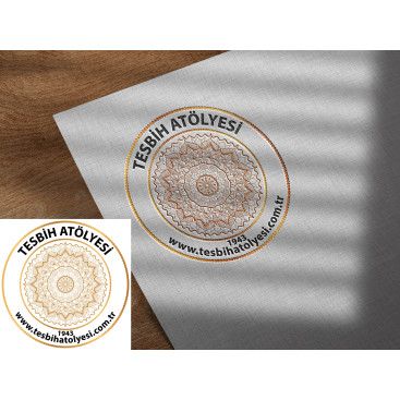 TESBİH ATÖLYESİ (tesbihatolyesi.com.tr) yarışmasına tasarımcı Logomotifim® tarafından sunulan  tasarım 