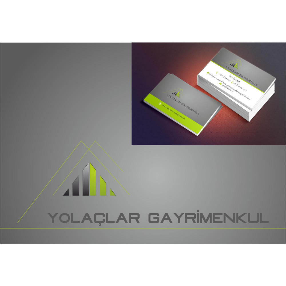 Gayrimenkul logo ve kartvizit tasarımı