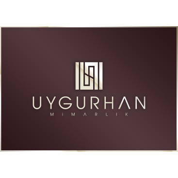 UYGURHAN MİMARLIK LOGOSUNU ARIYOR yarışmasına tasarımcı Hello tarafından sunulan  tasarım 
