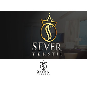 Tekstil firma logosu yarışmasına tasarımcı sgsfb tarafından sunulan  tasarım 