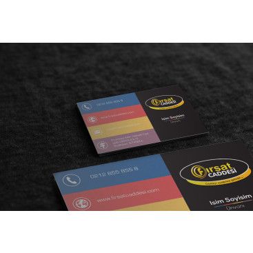 2 Marka Tek Kartvizit yarışmasına tasarımcı •Peregrine• tarafından sunulan  tasarım 