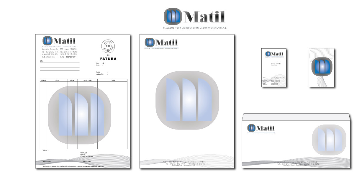 Tasarlayan iXiR-MATİL A.Ş Logo ve Kurumsal Kimlik 