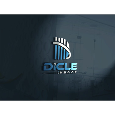 DİCLE İNŞAATA LOGO TASARIMI yarışmasına tasarımcı GhostSpy tarafından sunulan  tasarım 
