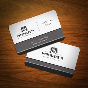 İNŞAAT FİRMAMIZA LOGO VE KARTVİZİT yarışmasına tasarımcı BiArt tarafından sunulan  tasarım 