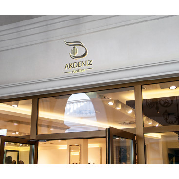 AKDENİZ YÖNETİM LOGO TASARIMI yarışmasına tasarımcı ynscan tarafından sunulan  tasarım 