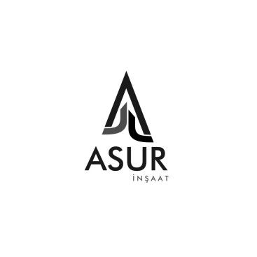 ASUR İNŞAAT İÇİN LOGO TASARIM yarışmasına tasarımcı barpek tarafından sunulan  tasarım 