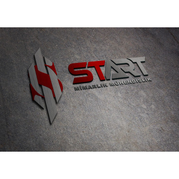 START MİMARLIK LOGOSUNU ARIYOR yarışmasına tasarımcı Green Cat tarafından sunulan  tasarım 