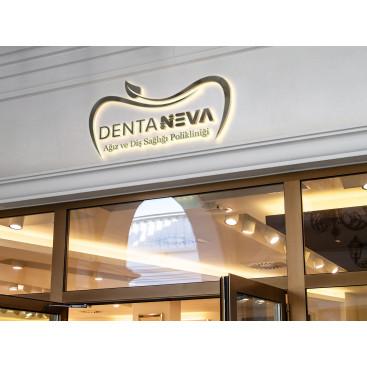 Diş kliniği için logo tasarımı yarışmasına tasarımcı Etrah™ tarafından sunulan  tasarım 