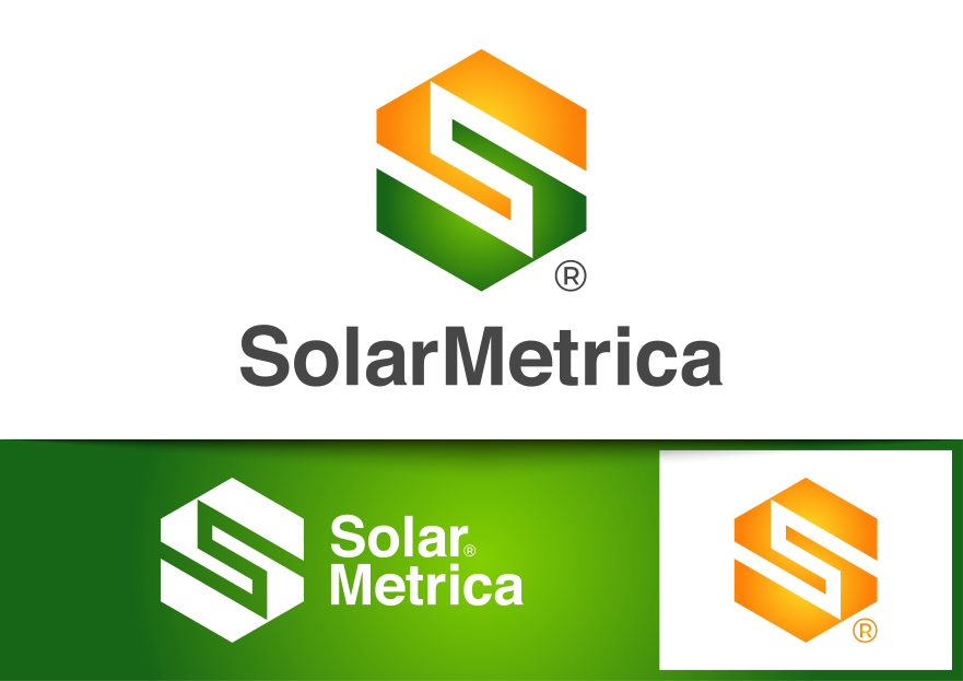 solarmetrica.com İçin Yenilikçi Logo yarışmasına tasarımcı MS™ tarafından sunulan  tasarım 