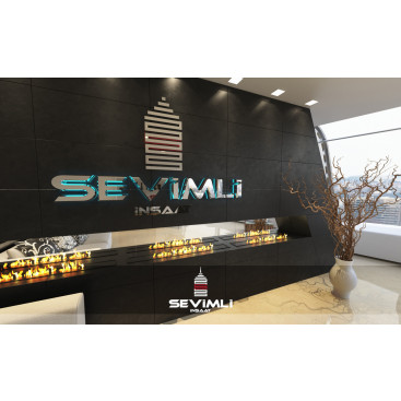  Sevimli İnşaat,yeni firmamız için logo  yarışmasına tasarımcı mycreative tarafından sunulan  tasarım 